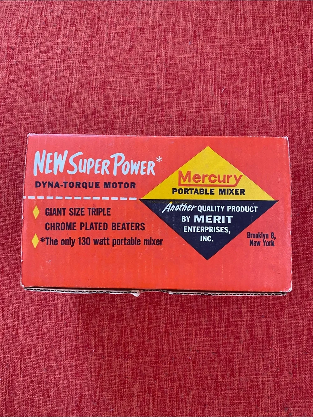 Vintage Mercury Portable Mixer Model Number M1